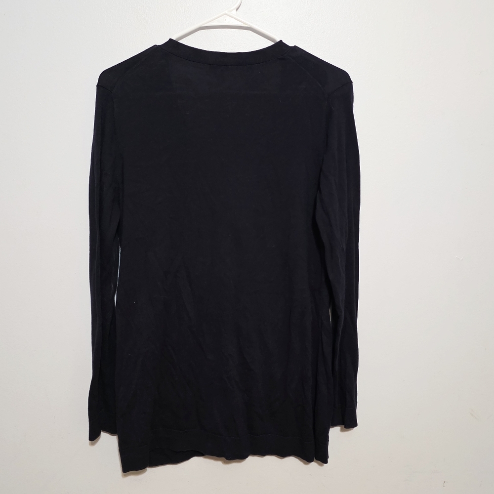 Talbots Navy Blue Cardigan | Size S | Classic Preppy Style - Picture 4 of 4